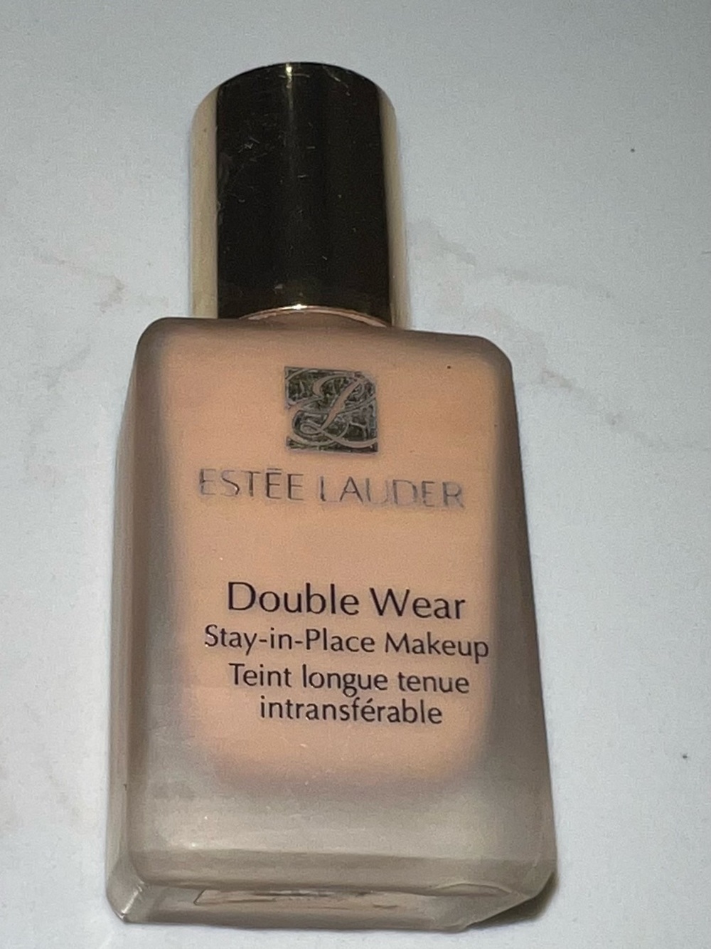 Estee Lauder Double Wear Stay-in-Place Makeup Warm Beige 3W1 Tauny - 1/2 bottle - Picture 6 of 7